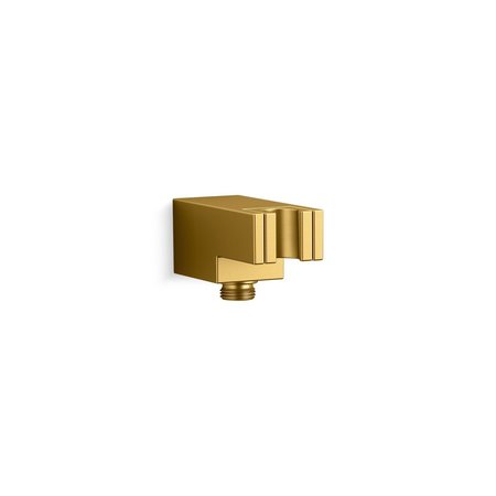 KOHLER Statement Wall Supply W/Bracket Vibrant Brushed Moderne Brass 26310-2MB